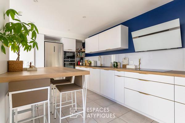 Duplex en dernier étage avec terrasse et vue