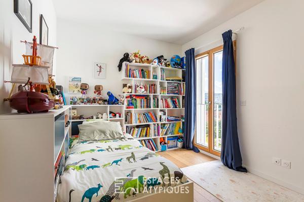 Duplex en dernier étage avec terrasse et vue