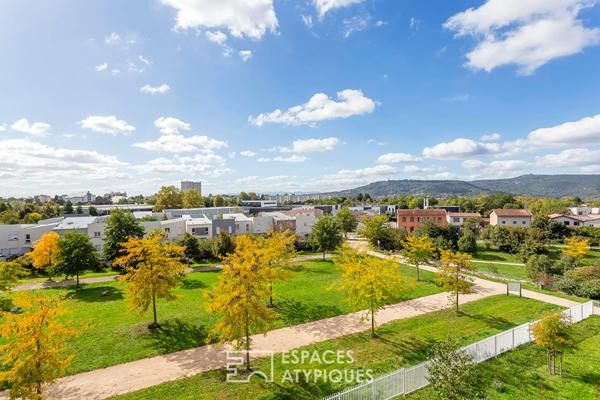 Duplex en dernier étage avec terrasse et vue