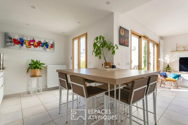 Duplex en dernier étage avec terrasse et vue