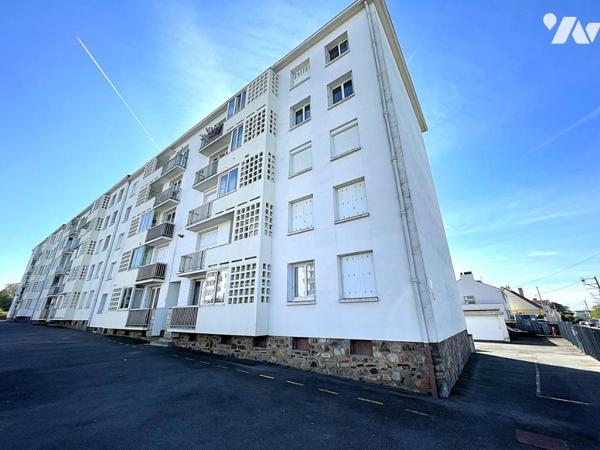 A VENDRE - REZE- Zola-Barbusse - Appartement T3 d'env 56.96m²  avec cave et loggia.