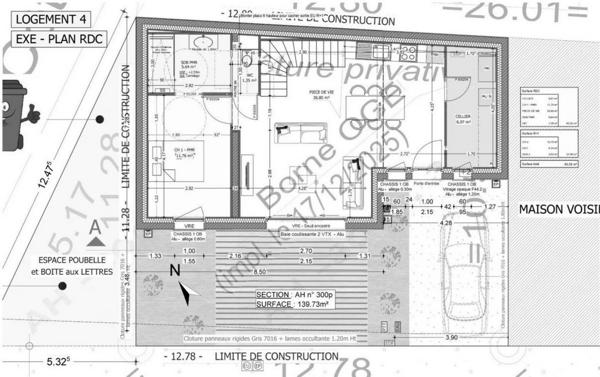 Maison neuve RE2020 en VEFA