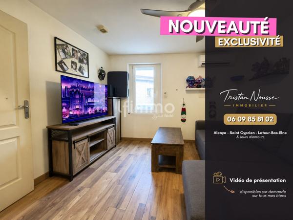 Maison de village - 2 faces - 59 m2 - 2 chambres