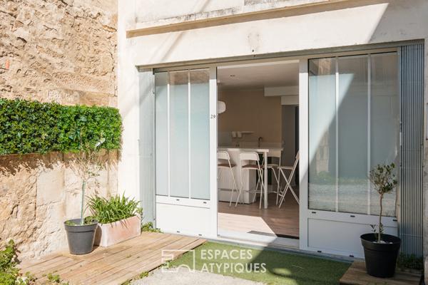 Appartement et local commercial en centre ville