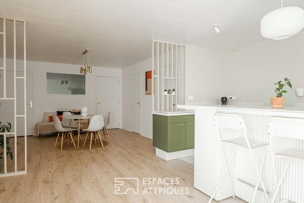 Appartement et local commercial en centre ville