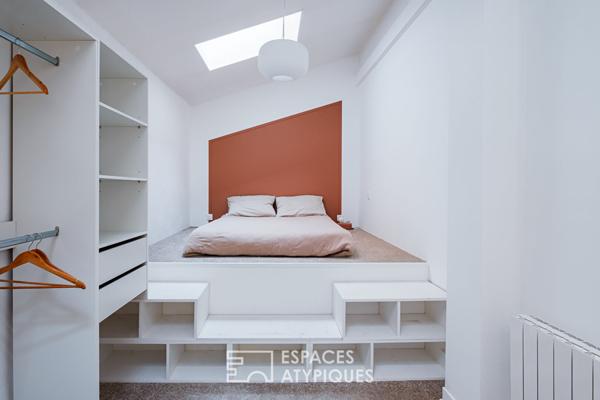 Appartement et local commercial en centre ville