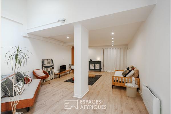 Appartement et local commercial en centre ville