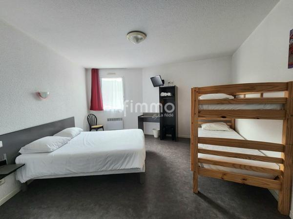 Murs et fonds – Hôtel 35 chambres