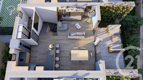 Appartement Duplex à vendre  3 pièces - 69,36 m2 LUMIO - 202