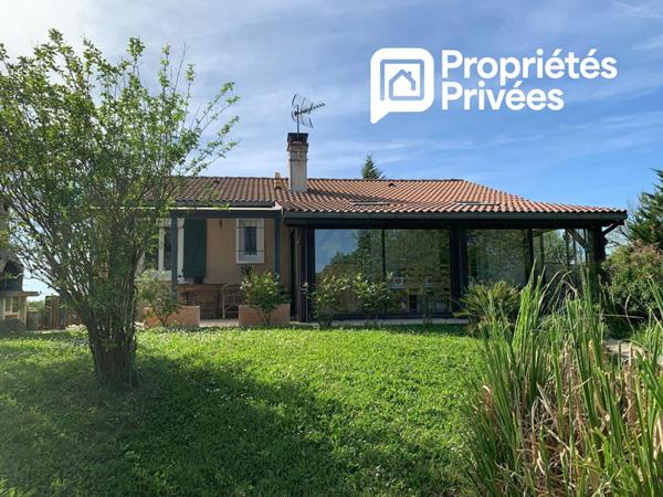 Vente maison avec studio indépendant, grand jardin, garage, véranda