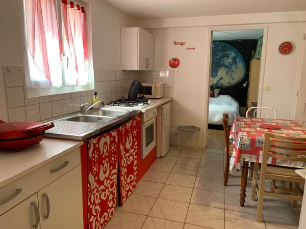 Vente maison avec studio indépendant, grand jardin, garage, véranda