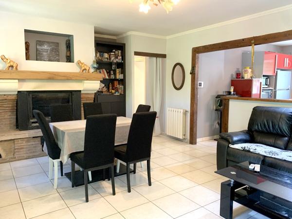 Vente maison avec studio indépendant, grand jardin, garage, véranda