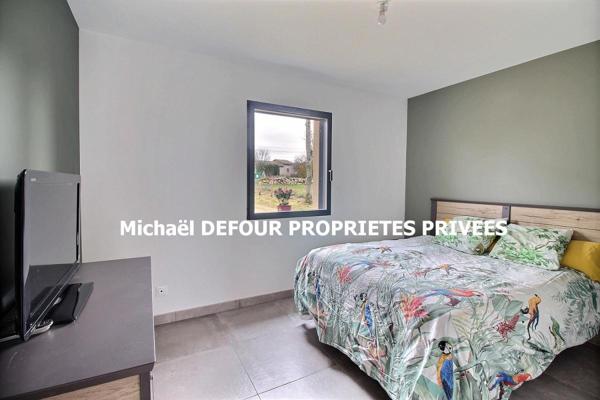 Lapte 43200 maison plain-pied de 98 m² habitables construite en 2021 sous garantie décennale avec garage attenant sur 1400 m²  de terrain