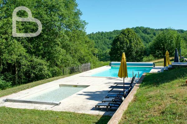 Puy-l'Évêque (46700) Domaine enchanteur avec maison de charme,3 gîtes et piscine sur 8ha