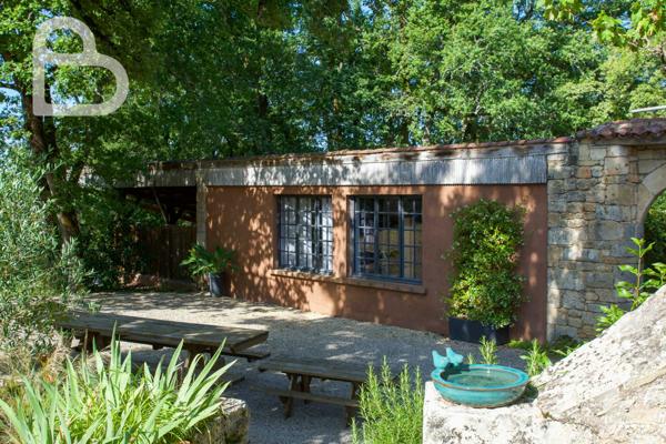 Puy-l'Évêque (46700) Domaine enchanteur avec maison de charme,3 gîtes et piscine sur 8ha