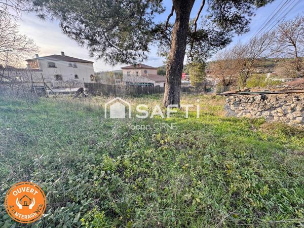 Terrain à batir de 783 m2 avec PC accepte et purgé