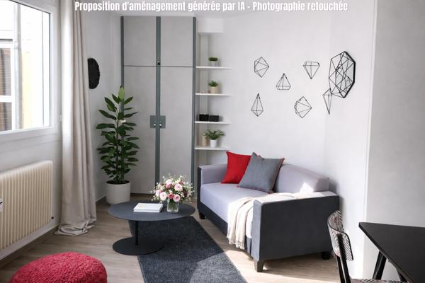 Besançon (25000) RUE DES VILLAS JOLI T2 31M² - MEUBLE
