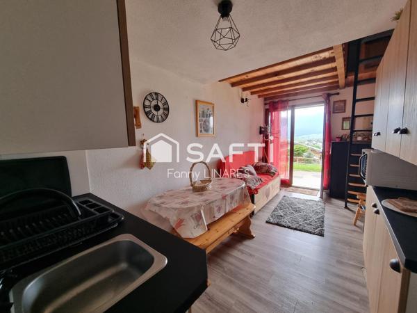 Maisonnette 7 couchages, vue Cambre d'Aze