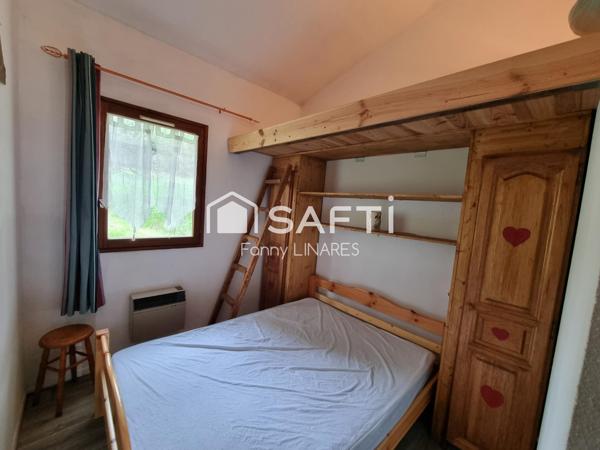Maisonnette 7 couchages, vue Cambre d'Aze