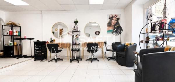 Fonds de commerce salon de coiffure