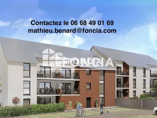 Location Appartement 2 pièces 38.95 m² - 1 BIS RUE GEORGES CLEMENCEAU Grand Couronne 76530