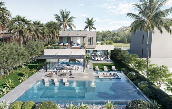 À vendre villa sur le golf d'Al Maaden à Marrakech