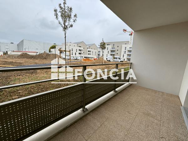 Location Appartement 2 pièces 36.2 m² - 9 ET 11 AVENUE ADA LOVELACE Tours 37100