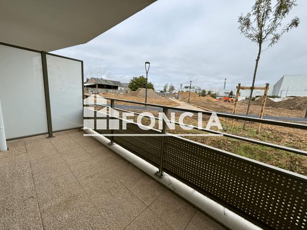 Location Appartement 2 pièces 36.2 m² - 9 ET 11 AVENUE ADA LOVELACE Tours 37100