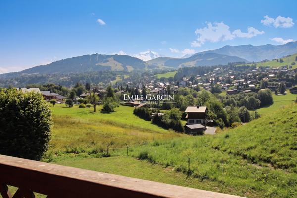 Chalet à vendre Megève - Vue Mont Blanc