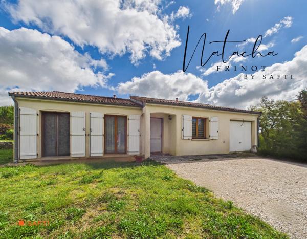 Fronton - Maison individuelle plain-pied 3 chambres, garage