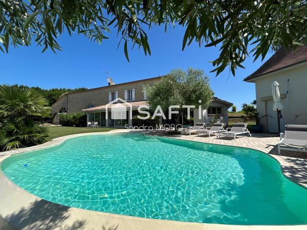 Élégante maison de maître avec prestations haut de gamme