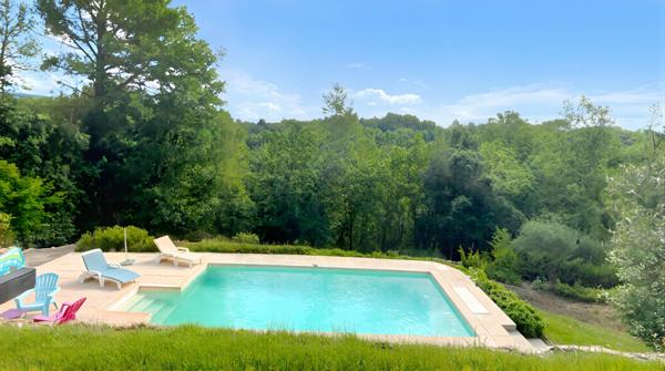 Villa Aurore – Plain-pied au calme avec piscine et nature