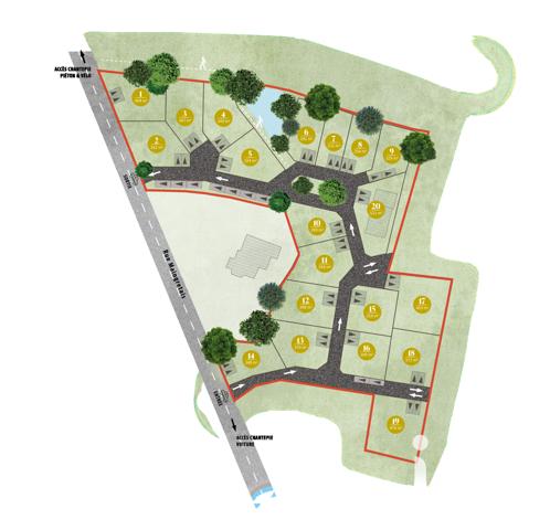 Terrain à vendre 309 m² Chantepie