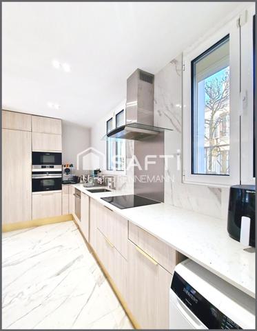 GRAND 2P REFAIT NEUF AVEG JARDIN AU CALME ET CAVE.