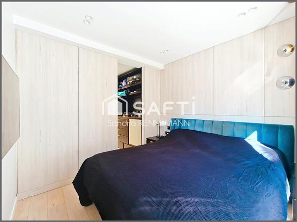 GRAND 2P REFAIT NEUF AVEG JARDIN AU CALME ET CAVE.