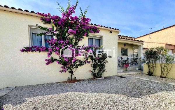 Nue-propriété, charmante villa plain-pied, 3 chambres