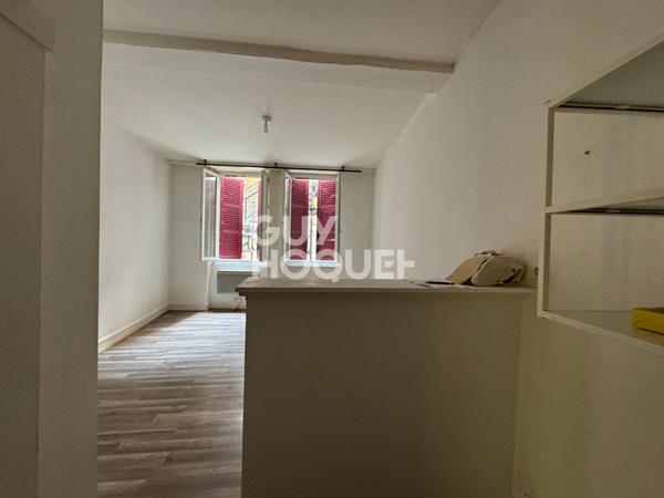 Appartement T 2 de 40 m2 sur cours - terrasse 4.5 M2 - double expo S/O au calme