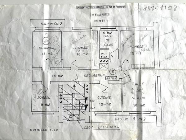 Appartement de type T5 