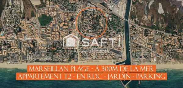 MARSEILLAN PLAGE - À 300m de la plage