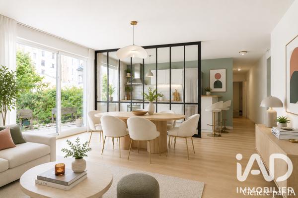 Appartement à vendre 3 pièces 65,66 m² Villeurbanne