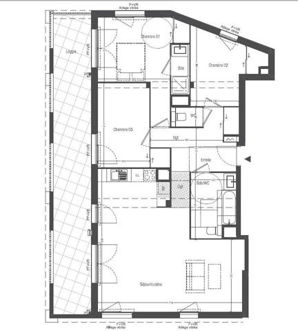 Appartement à vendre 4 pièces 95 m² Marseille 10