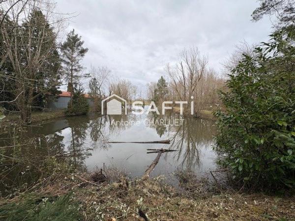 Plan d'eau 4182m² Buzançais