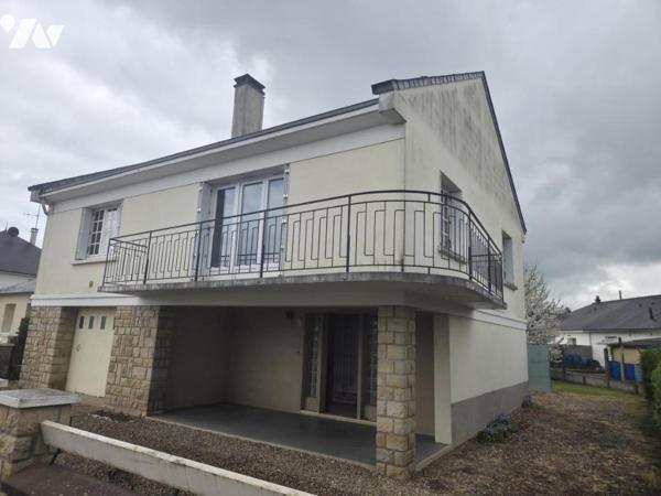 Maison individuelle, 105 m² habitables, sur terrain de 520 m²