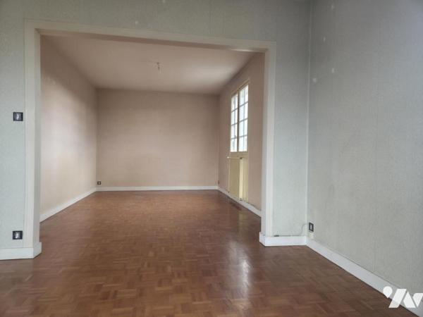 Maison individuelle, 105 m² habitables, sur terrain de 520 m²