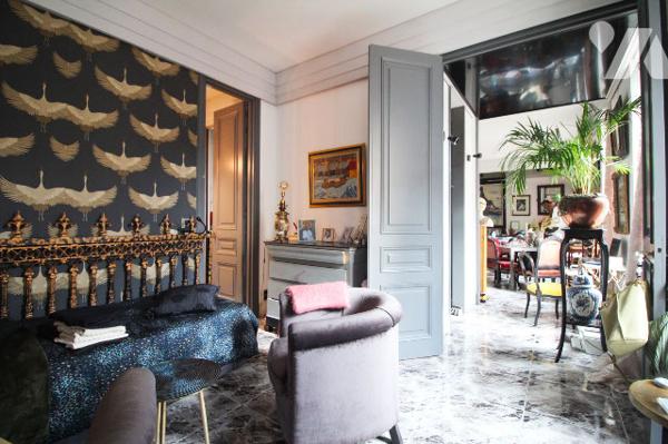 Vente d'un appartement T2/3 (en VIAGER OCCUPÉ, 83m2 carrez) + chambre de bonne (bureau de 5m2)