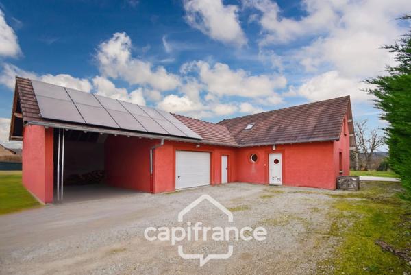 Maison à vendre 5 pièces proche de LONS LE SAUNIER (39)