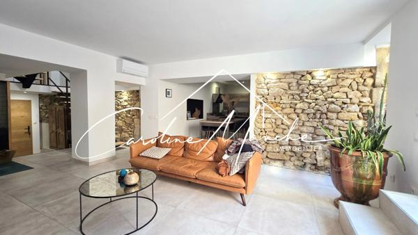 Maison de village 5 pièces de 215 m² - garage - piscine - jardin et terrasses