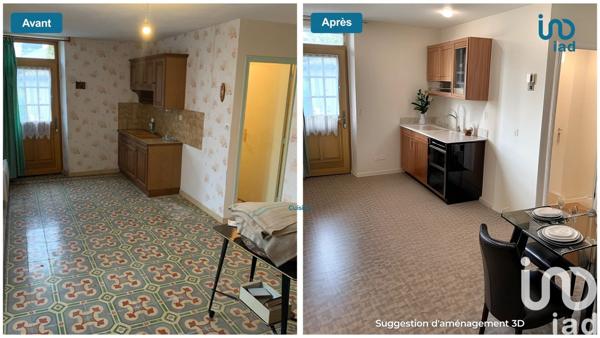 Maison 2 pièces de 54 m² à Lys-Haut-Layon (49310)