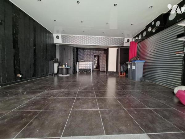 local commercial + appartement et jardin