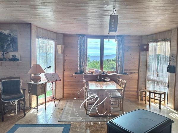 Maison bois pleine de charme de 190 m2, Panorama exceptionnel sur les Pyrénées